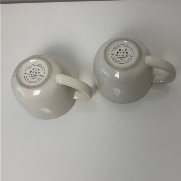 RAE DUNN Artisan Collection Mugs Mr. Mrs. Set of 2 - Picture 4 of 4